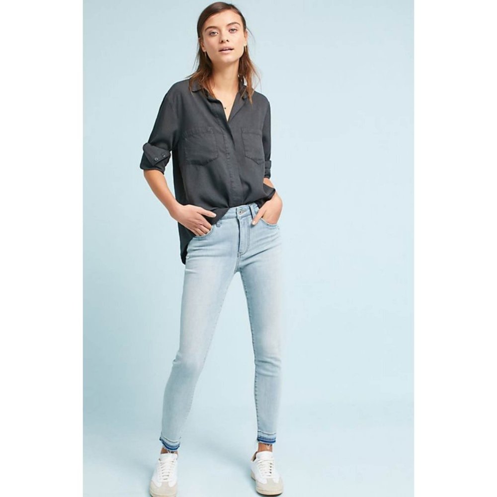 Anthropologie Pilcro and the Letterpress High-Rise Skinny Ankle Jeans - Size 29